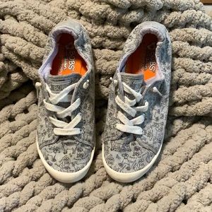 BOBS from SKECHERS Beach Bingo Love Pups Shoes 7.5